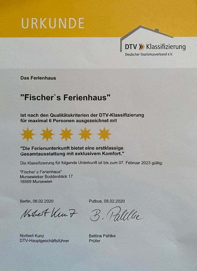 Fischer'S Ferienhaus Ruegen Mit Sauna Und Kamin Ummanz Экстерьер фото